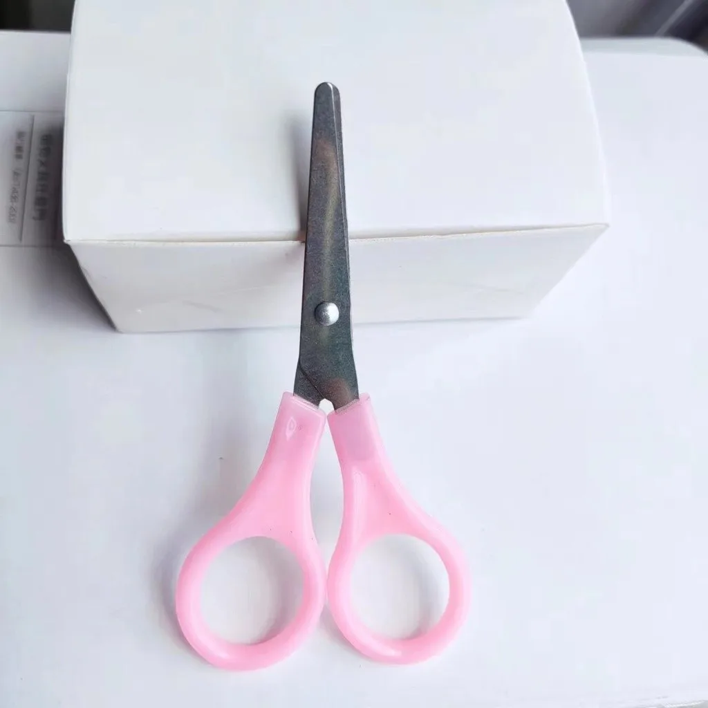 학생용 가위 DIY 수제 가위 안전 자 가위 문구류 학생용품 종이 및 직물용 사무용품