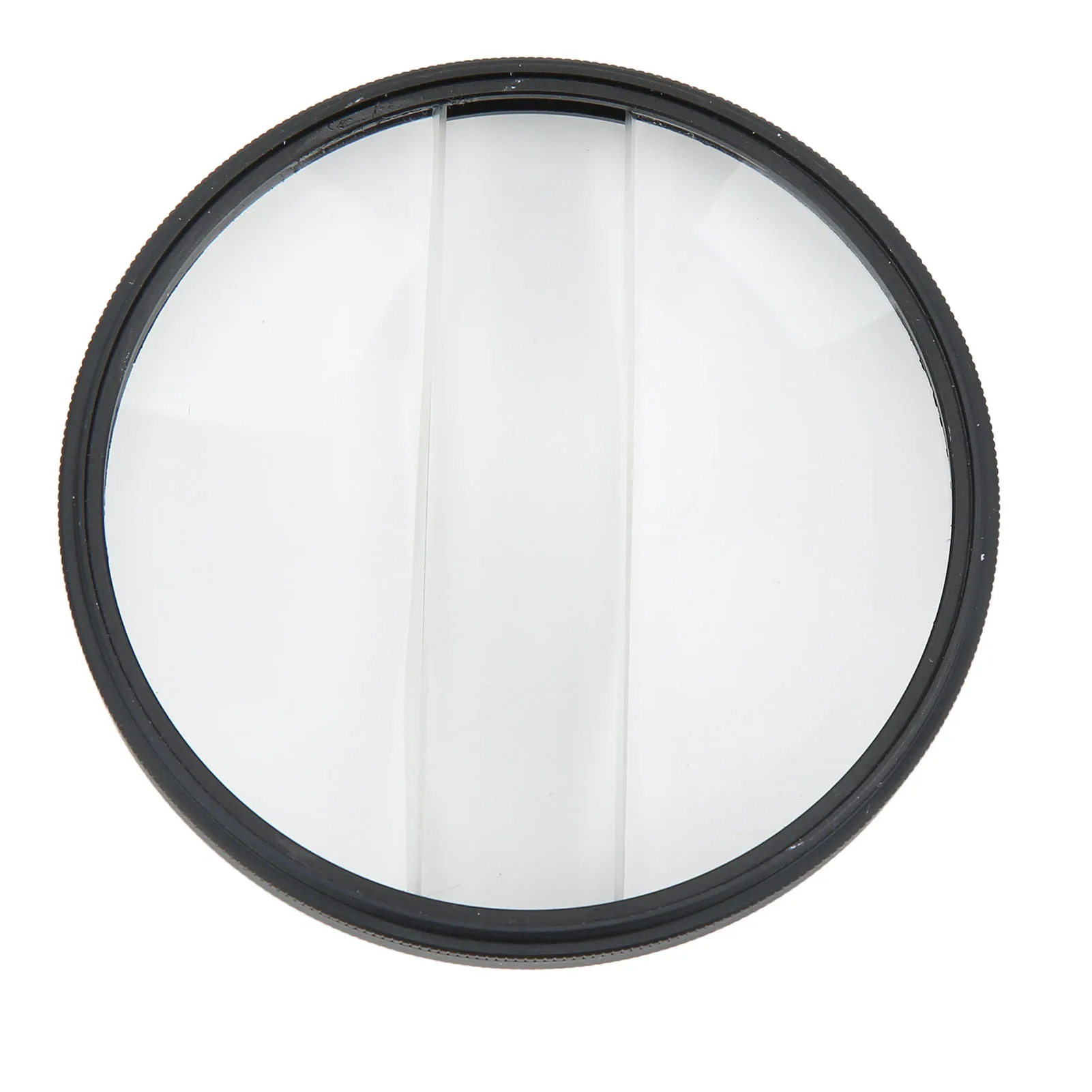 Split Diopter Filter Double Half Moon Glass Split Diopter Filter