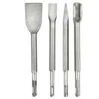 SDS PLUS – marteau électrique à tige, pointe de maçonnerie, rainure, ciseau plat, foret pour carrelage, ciment, béton, brique, pierre, coude, élargissement Dr 2