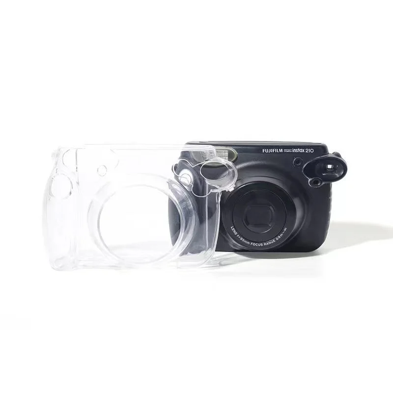 PVC Transparent Clear Camera Case Crystal Protective Bag Cover for Fujifilm Instax Wide 210 200 Instant Film Camera accessories