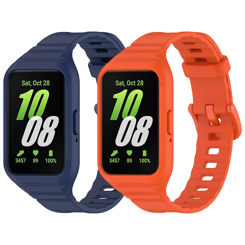 

Силиконовый ремешок для Samsung Galaxy Fit 3, сменный спортивный браслет, ремешок для часов для Samsung Galaxy Fit3, аксессуары для планшетов