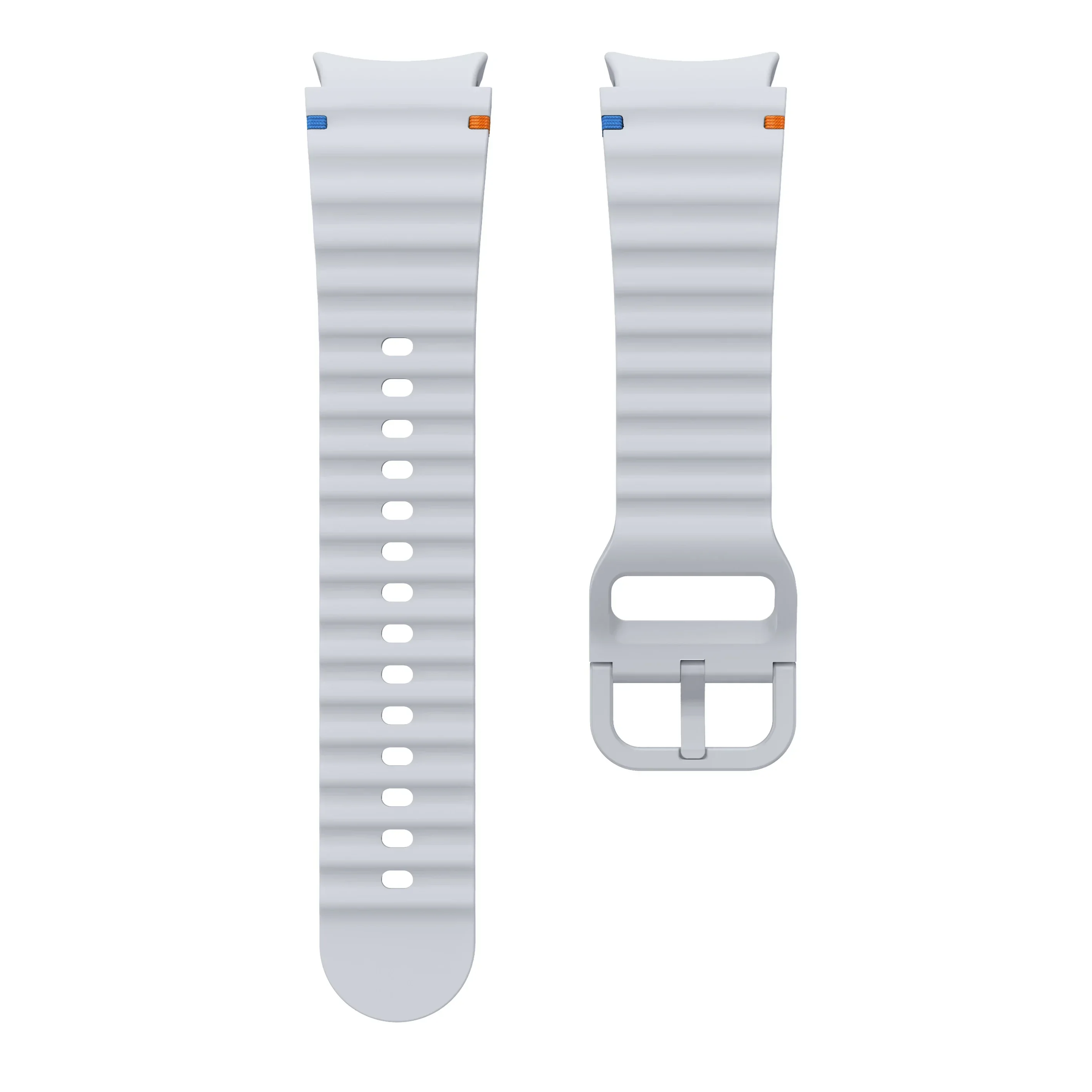 Enhanced Silicone Sports Strap for Smartwatch - Versatile and Durable Design