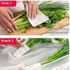 1/2/4PCS Fresh Box Refrigerator Storage Boxes Scallions Food Container with Lid Cold Crisper Sealed Kitchen Fresh Fruit Fridge O 4