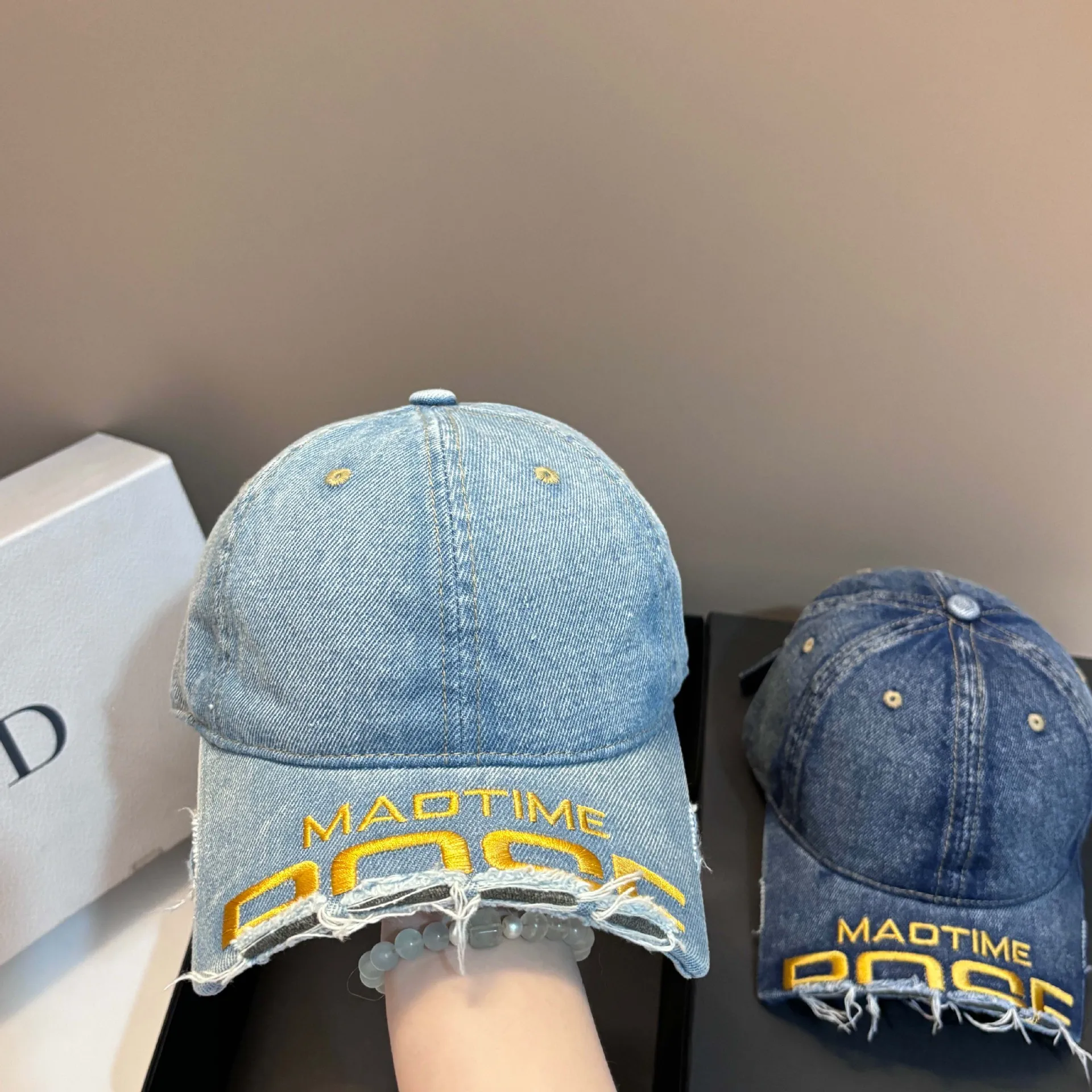未使用 Martine Rose 25SS ベースボールキャップ MARTINE ROSE 25SS roll black刺繍 キャップ - メルカリ