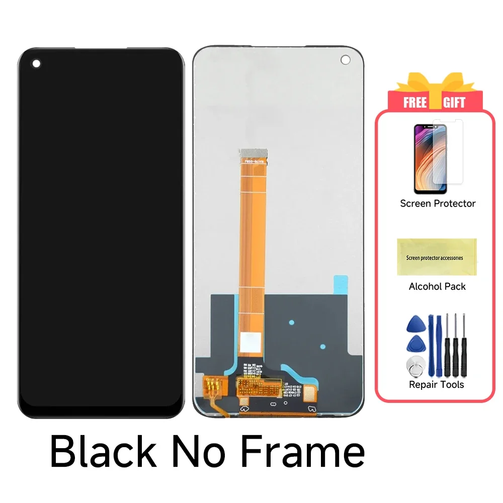 DISPLAY LCD+TOUCH SCREEN SERVICE PACK PER OPPO A72 / A73 5G Display Lcd Touch Screen Service Pack Per Oppo A72 A73 5g Cph2161 Touch Screen Schermo Monitor Vetro No Frame.1.1.1117.gp.4092 - Foto 3