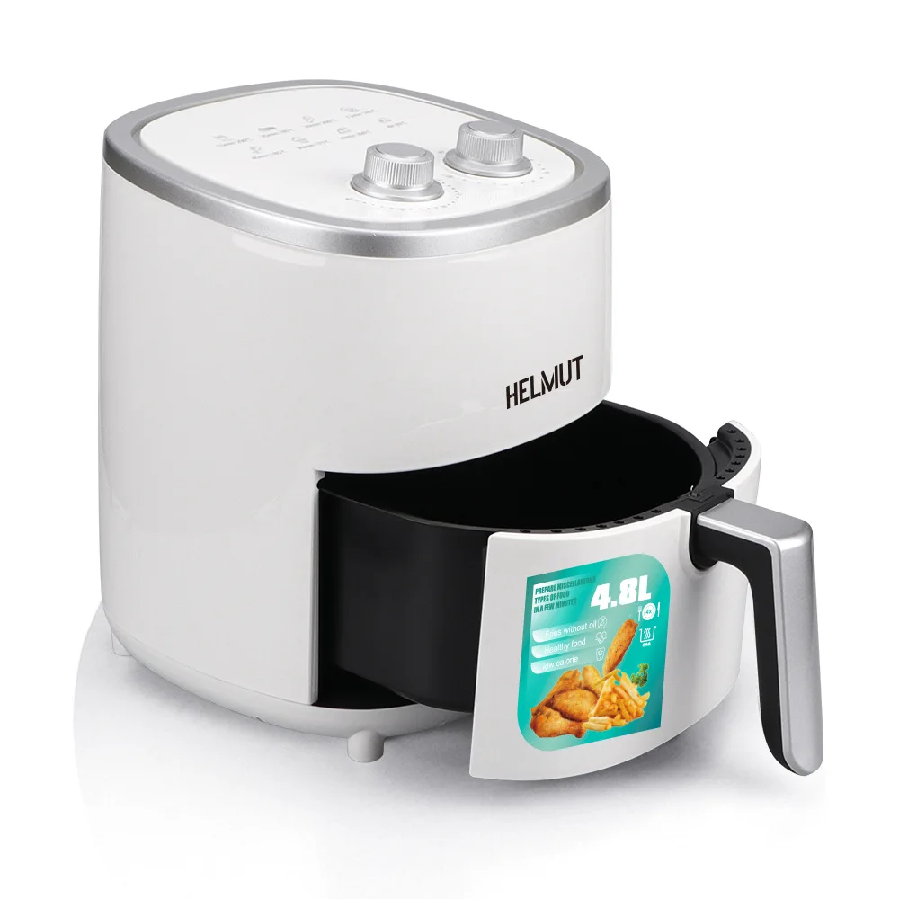 Fritadeira de ar Nova sem Óleo Profundo sem Fritadeira de Óleo Inteligente Elétrica Casa Cozinhar Fritadeira Profunda 360 ° Cozimento Led Touchscreen 4.8-5.5l Computers & Electronics
