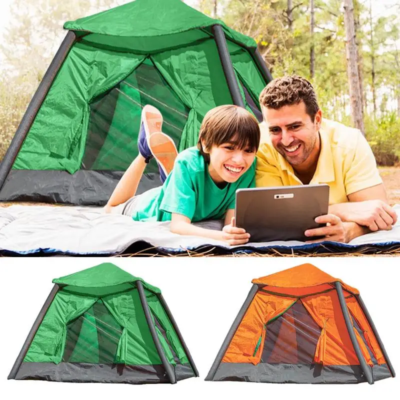 

Portable Inflatable Tent Automatic Quick Open Folding Sun Shade Shelter Outdoor Blow Up Tents For Backpacking Picnicking