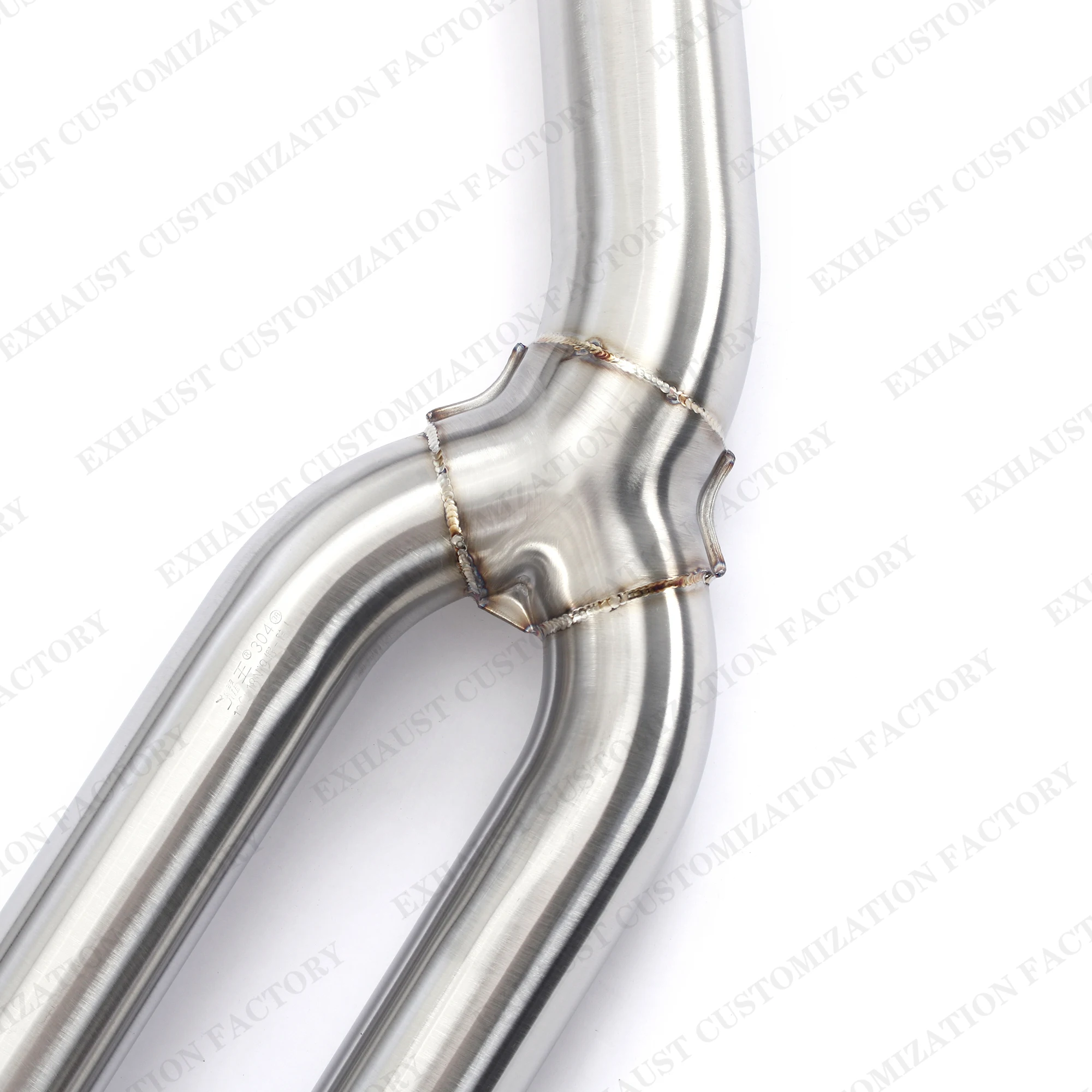 Performance Brushed Catback Exhaust System for Lexus IS200T 2.0T Dual Valved Muffler Electronic Vacuum Valve Customizable Remote
