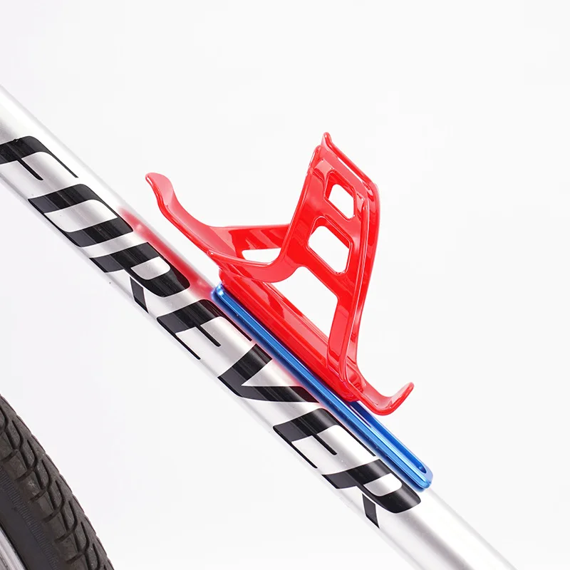 Bicycle Water Bottle Cage Bicycle Bottle Holder Water Bottle Holder Cycling Bottle Holder Adapter Road Aluminum Alloy MTB Kettle Cage Conversion Base Multifunctional Lightweight