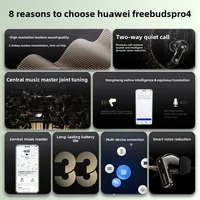 2025 NEW HUAWEI FreeBuds Pro 4 Original High-resolution Lossless Sound Quality Bluetooth 5.2 | Supports Active Call Noise 2