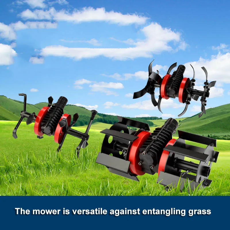 LawnMowerBladesMowerWorkHeadLoosenSoilHeadWeedingDitching