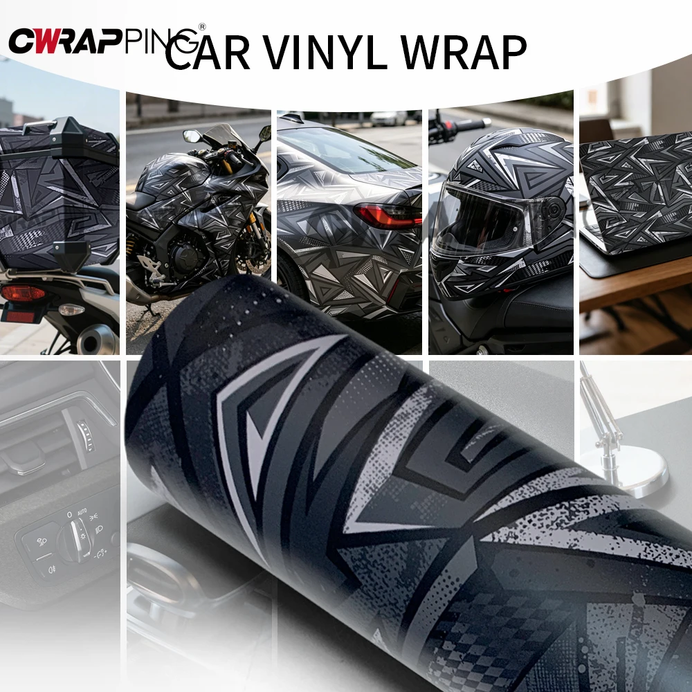 Pellicola Adesiva per Wrapping Auto, Carta Vinilica Camouflage per Moto, Adesivi per Veicoli, Accessori per Rivestimento Carrozzeria Auto - Image 2