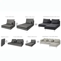 Couch Cover for Soderhamn cushion cover (ONLY cushion  cover), Sofa Slipcovers for Living Room, Overall Style 2