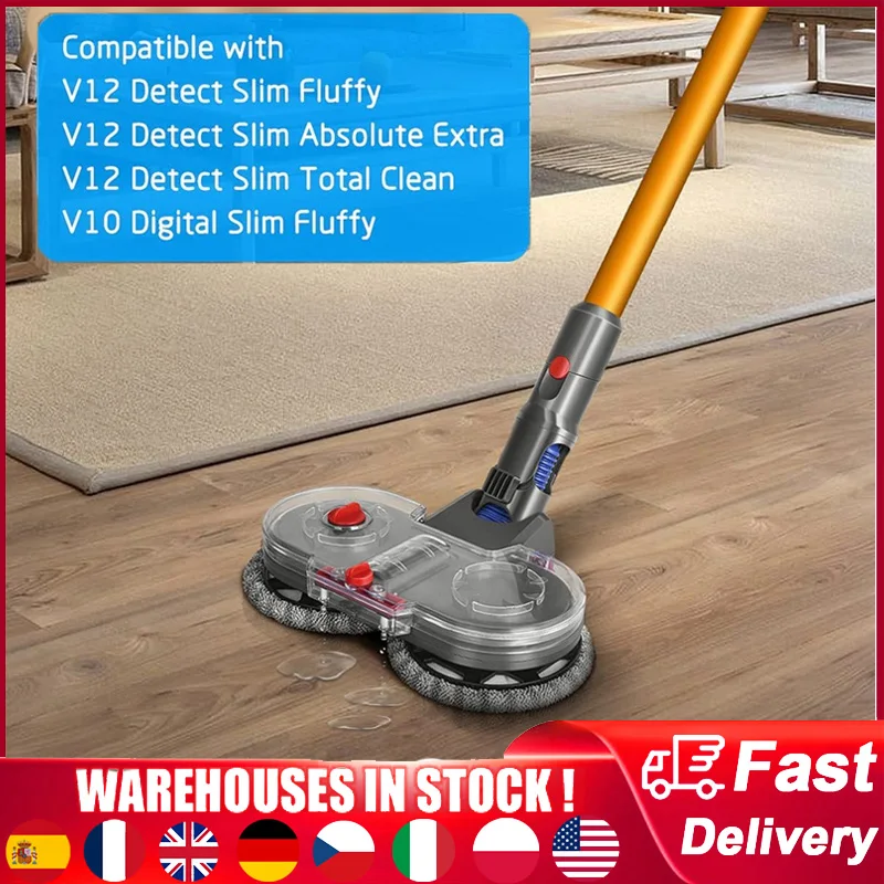 For Dyson V10 Digital Slim V12 Detect Slim Electric Mop Attachment