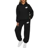 Tracksuit Women Winter 2025 Female Pullovers Hoodies+Pants Jogging Woman Two Pieces Set Sports Suit for Women Clothing Outfits 1
