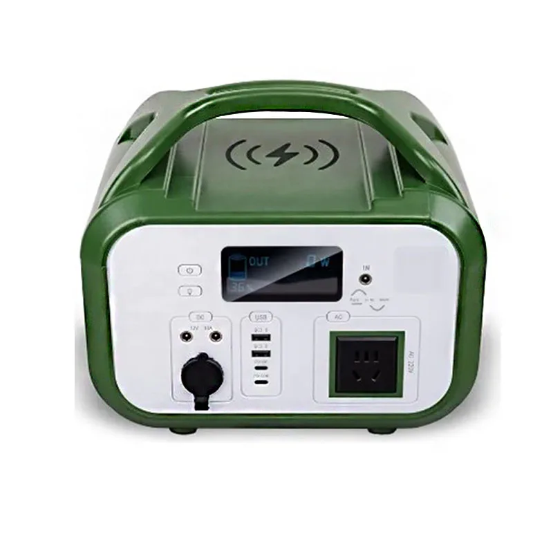 

500w / 600w Power Bank 220/110V Backup Power Station Camping Power Source