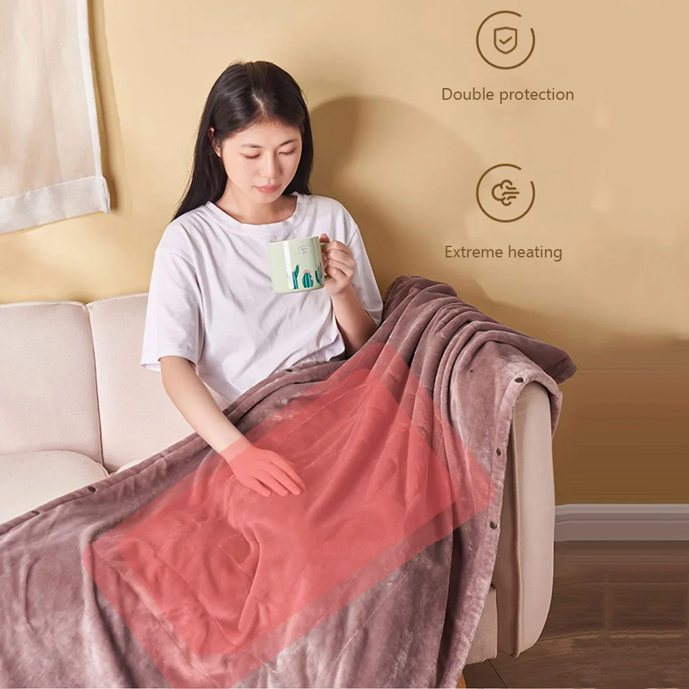 5V USB Electric Heating Blanket For Winter Electric Blanket Heater Mattress  Throw Soft Washable Heated Shawl Body Warmer - AliExpress