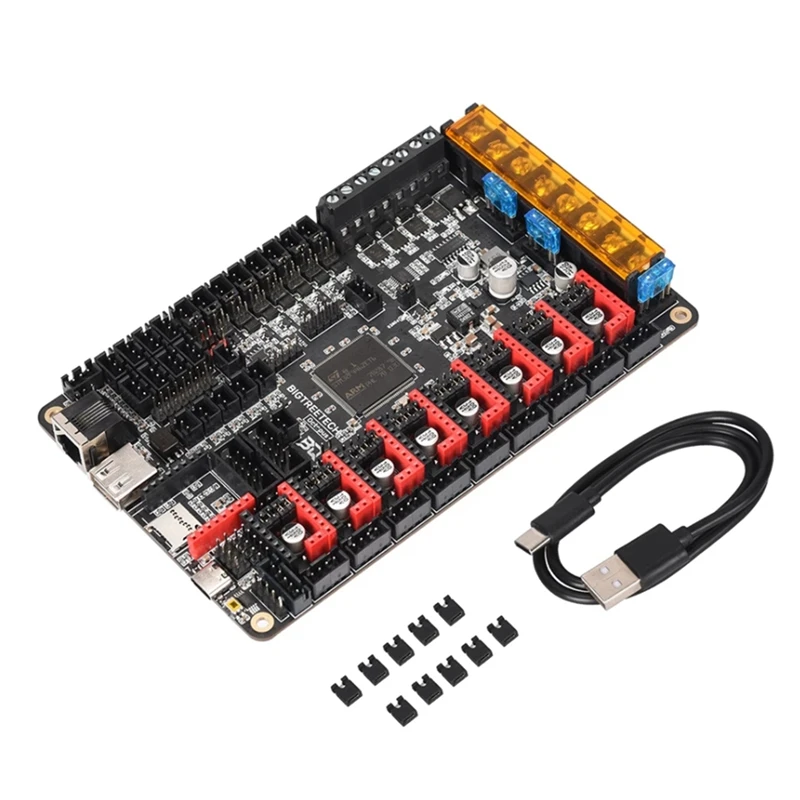 Материнская плата BIGTREETECH BTT Octopus V1.1 32 бит детали для 3D-принтера VS Spider V1.0 SKR V1.4 Turbo Ender
