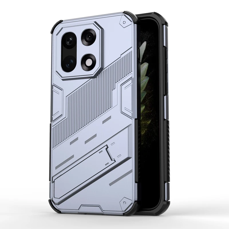 ELVEV Punk Style Shockproof Rugged Armor Phone Case with Bracket
