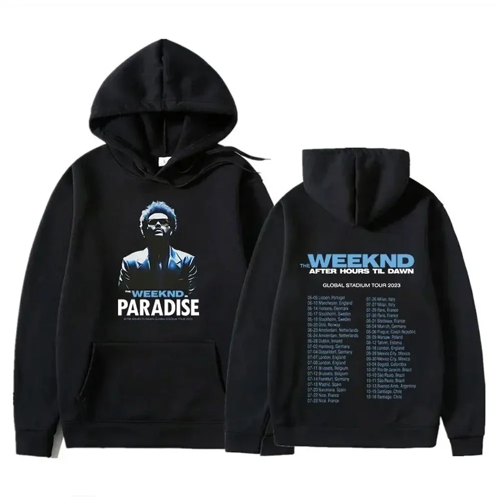 Singer The Weeknd Sudadera con capucha para hombre y mujer sueter de Hip Hop con musica Fm ropa de Rock ropa de invierno AliExpress 200000343