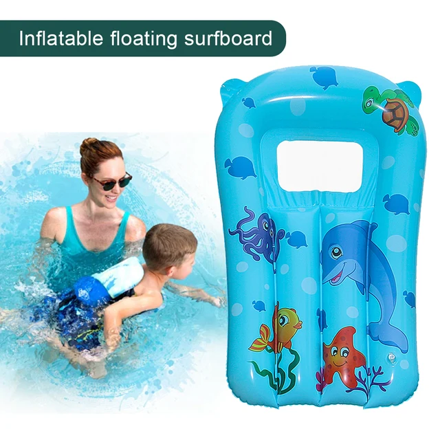 Pool Inflatable Bodyboards Swimming Float Kickboard Learning Bodyboards Children Surfboard Outdoor Inflatable Surf Body Board For Beach Float Kids Water Slip