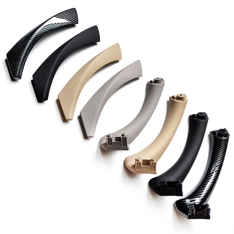 Auto Innentür Beige Schwarz Innen Zuggriff Äußere Abdeckung Trim Set Für BMW 3er E90 E91 E92 316 318 320 325 328i 2004-2012 – Detail 5