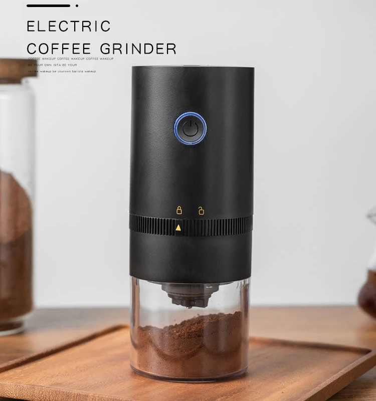 

New Upgrade Portable Electric Coffee Grinder Type-c USB Charge Professional Ceramic Grinding Core Coffee Beans Grinder