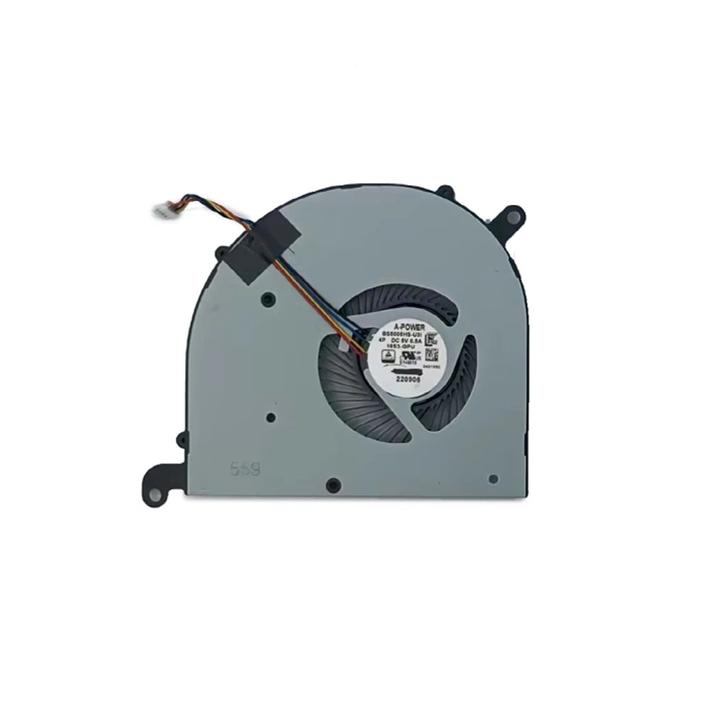 Ventilador do Refrigerador do Computador Bs5005hs-u3i 16s3-gpu Ventiladores de Refrigeração da Cpu para Msi Prestige15 P15 Titan 15 A12uc A10sc A12u A12sx Computador - Imagem 6
