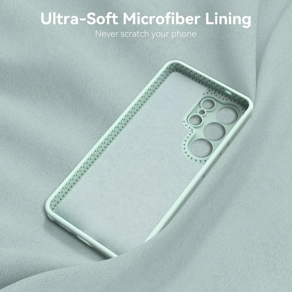 Matte Liquid Silicone Slim Case - Candy Pure Color Soft Cover
