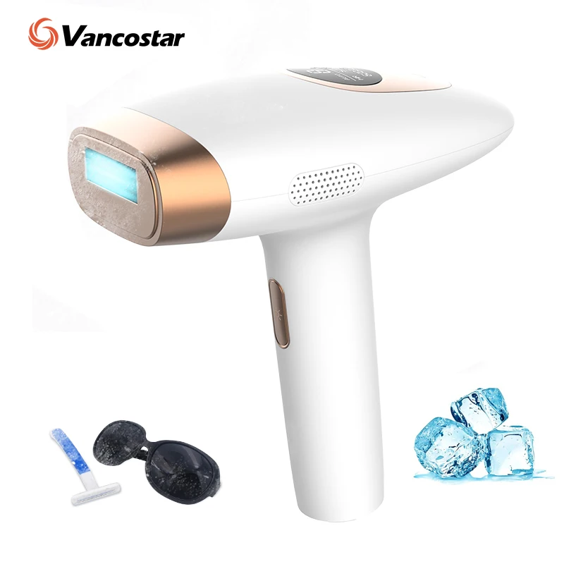 

Cooling Laser Epilator for Women 999900 Flashes Rejuvenation Acne Remove Bikini Trimmer for Men IPL Hair Removal Free Shipping