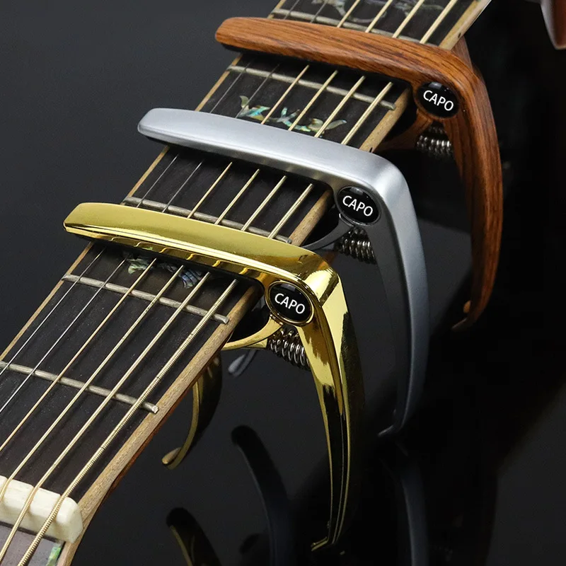 1pc Aluminum Alloy Guitar Capo Quick Change Capo for Acoustic Electric Guitar Precise Tuning & Easy Clamp Durable