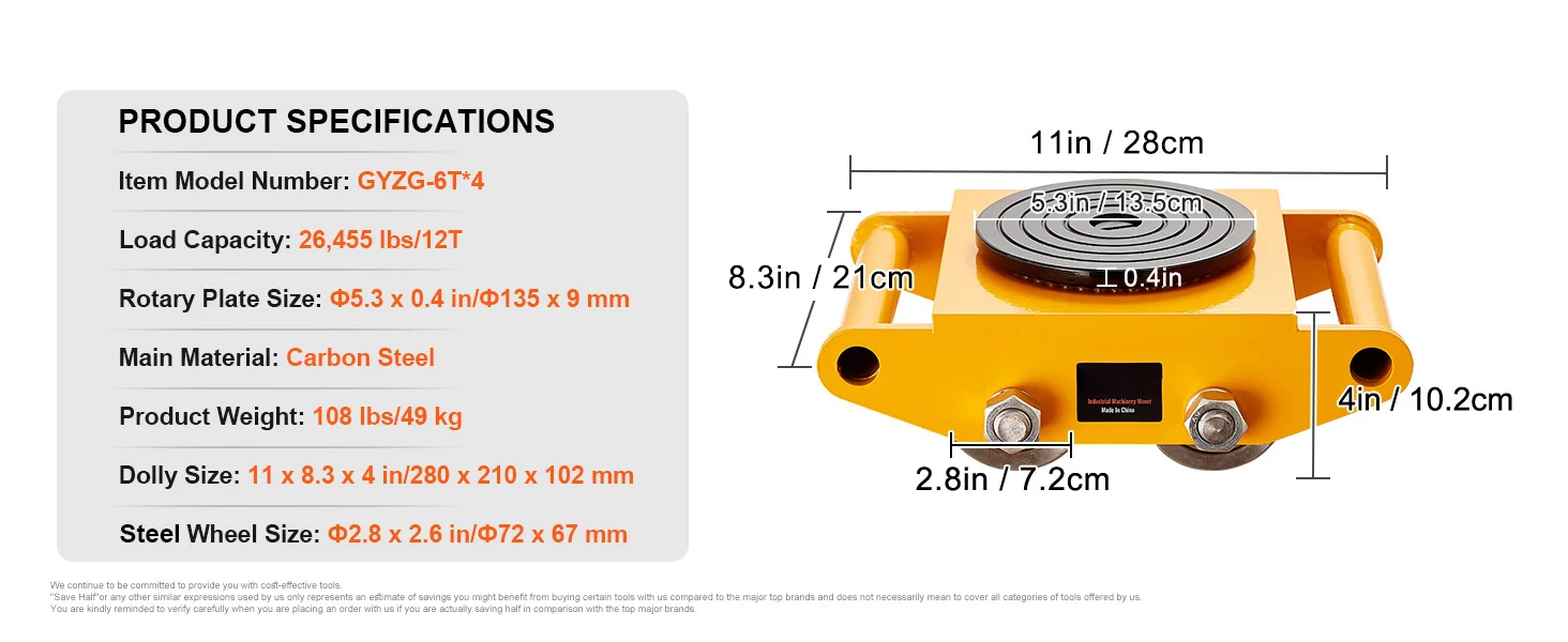 Model 12 ton