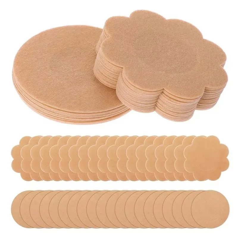 2-200pcs Women's Invisible Nipple Pasties Breast Lift Tape Overlays on Bra Stickers Chest One-off Nipple Covers Pads Accessories silicone breast patch silicone nipple cover sticky bra breast nipple covers invisible stick on bra breast sticker disposable nipple cover silicone adhesive bra silicone stickers disposable breast patch