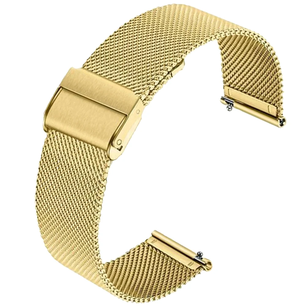 Premium Milanese Metal Watchband Strap, 20mm 22mm,