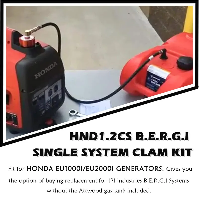 ESUYA Single System Clam Kit HND1.2CS For Honda EU1000i & EU2000i Generator & HND1.2CS B.E.R.G.I Single Systems Alternator Parts