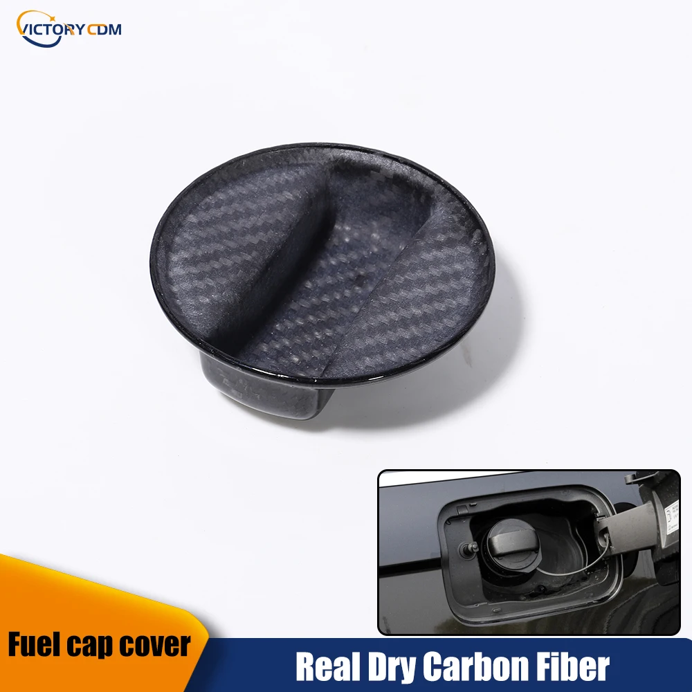 Carbon Fiber Fuel Tank Oil Gas Cap Cover For A3/Q3/RS3 A4/RS4 A5/Q5 Etc.