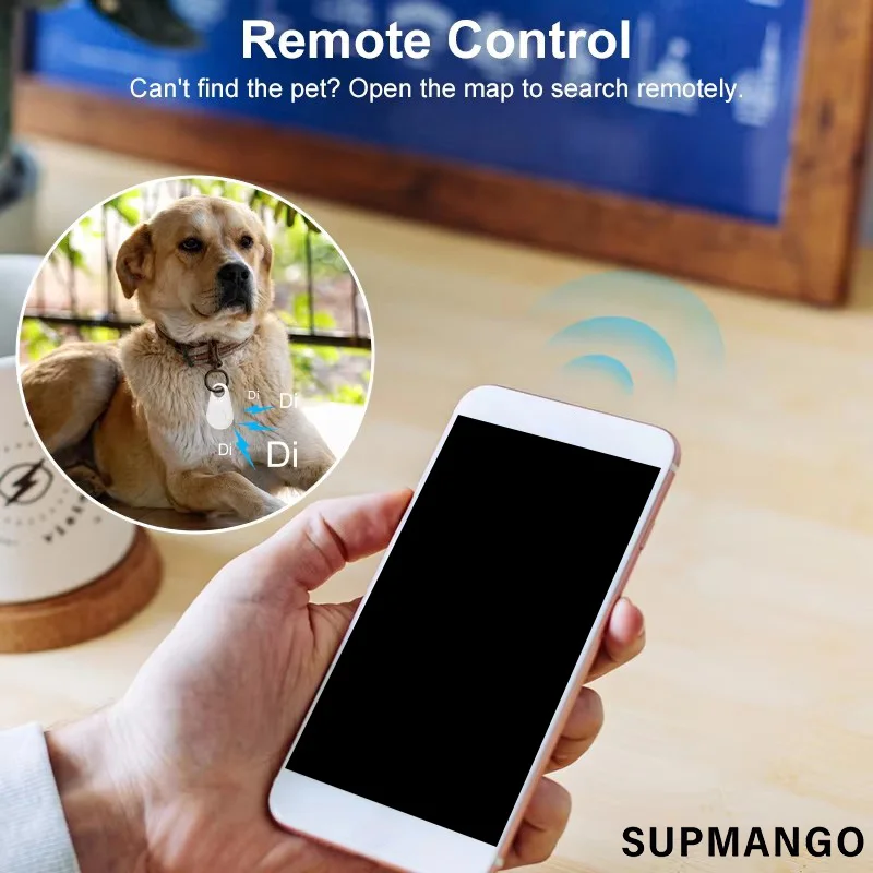 Anti Lost Tracker Mini Wireless For Pets Wallet Keys Bag Dog Cat Finder Locator Tag Child Lost Search Location Record