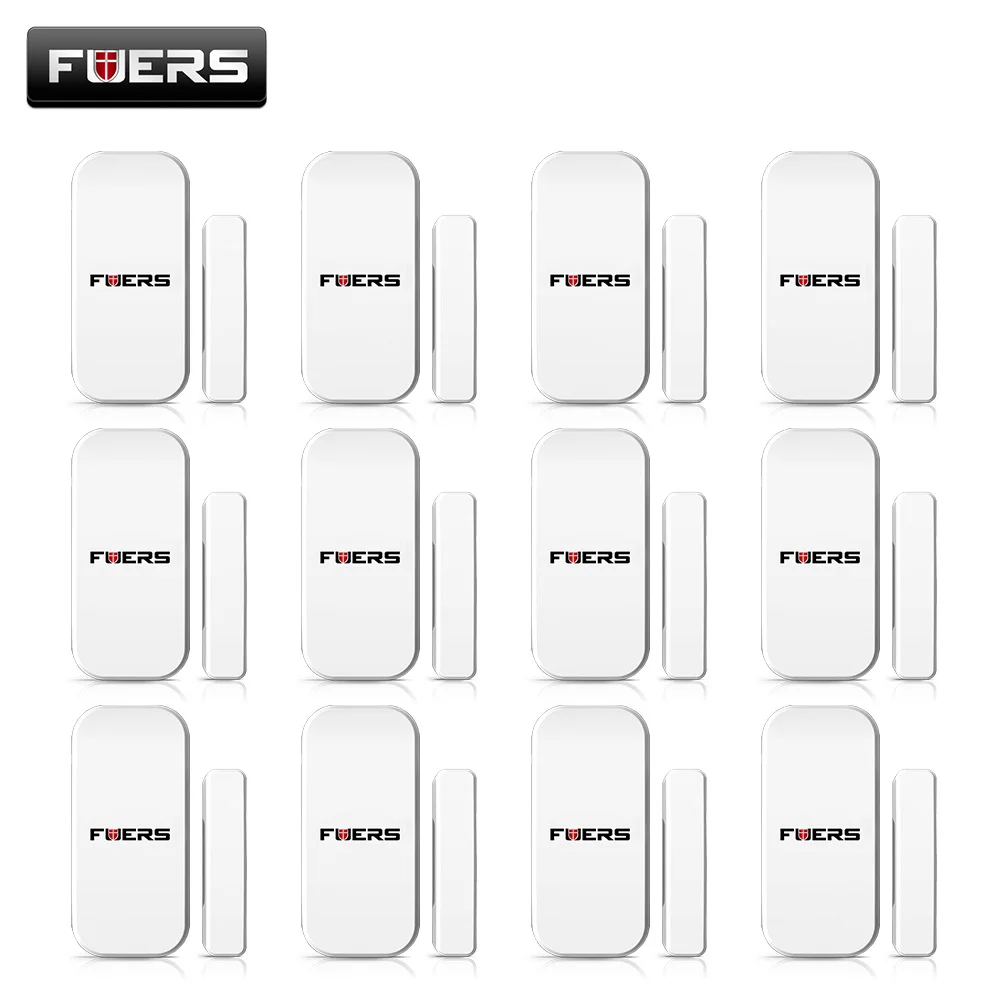 FUERS D025 433MHZ Wireless Window Door Security Door Sensor for G95 G34 G60 W181 W204 Home Security WIFI GSM GPRS Alarm System