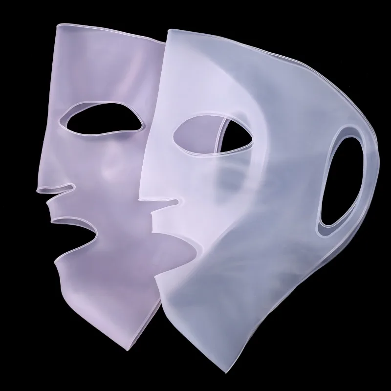 Silicone Face Mask for Women - Moisturizing & Firming Anti-Wrinkle Gel Sheet