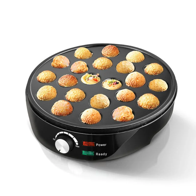 KC1151 Non-Stick Coating Plate Octopus Ball Machine Mini Home Takoyaki Machine Egg Aberdeen Baking Pan Cake 220V 1000W