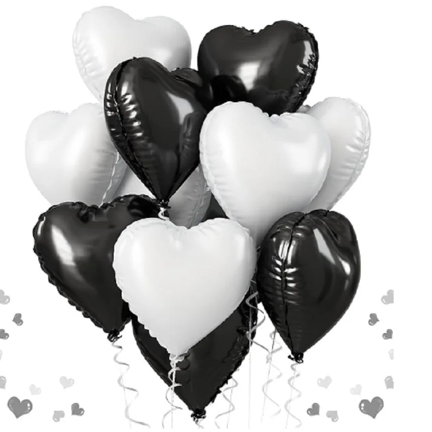 12 stücke 18 Zoll rosa und rote Helium ballons für Valentinstag hochzeits dekoration Geburtstags feier liefert, Aluminium folien ballon – Detail 20