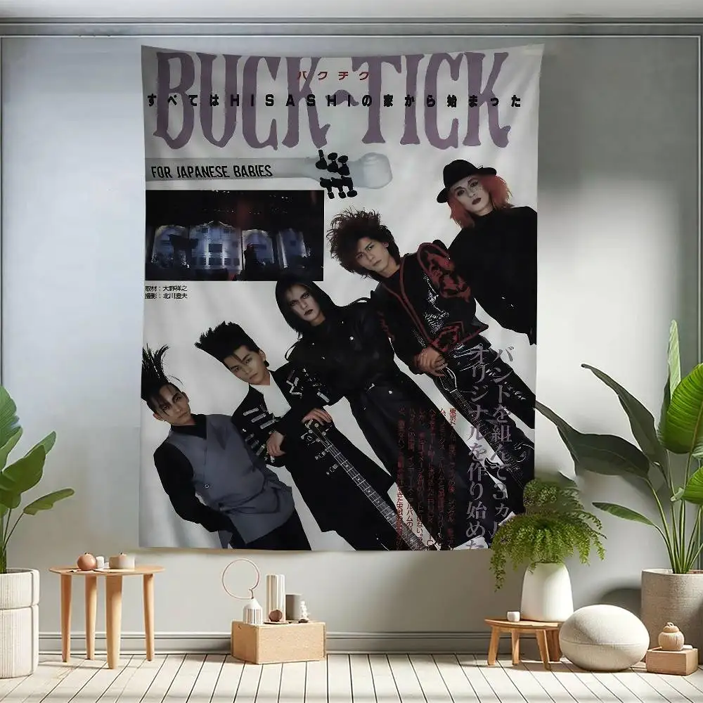 Vintage klassischer B-Buck T-Tick Wandteppich Kunstdruck Kunst Science Fiction Zimmer Home Decor Wandkunst Dekor – Detail 12