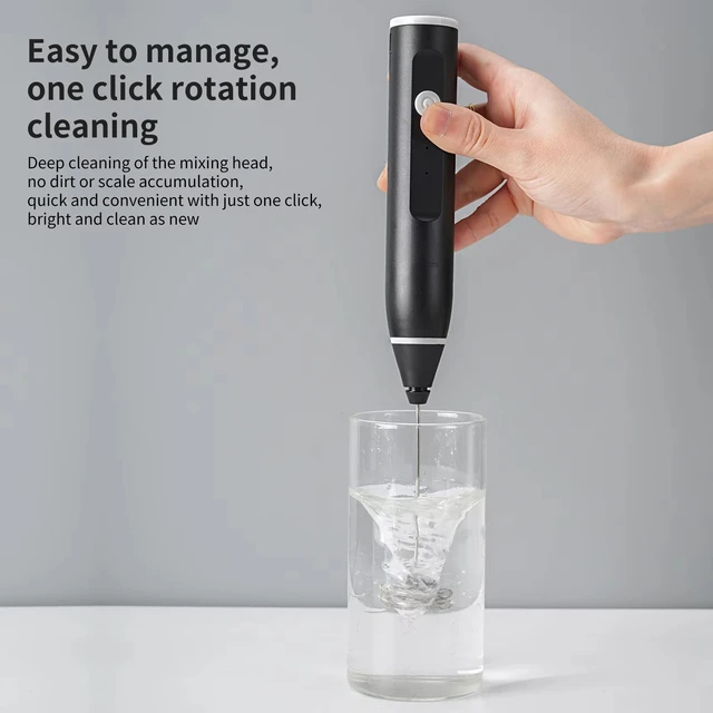 Montalatte elettrico wireless, frullino per le uova, miscelatore regolabile a 3 velocità, impastatrice per panna, utensili da cucina, robot da cucina, impastatrice 4