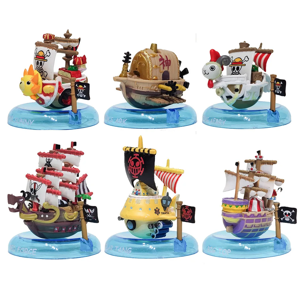 Bandai One Piece GOING MERRY Pirate Ship Golden Meri Merley Luffy  Assembling Action Figurals Brinquedos Model - AliExpress