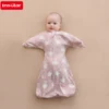 INSULAR Baby Cotton Sleeping Bags Newborn Anti-shock Sleepsacks Raised Hand Surrender Blankets Infant Cartoon Anti-startle Jump 1