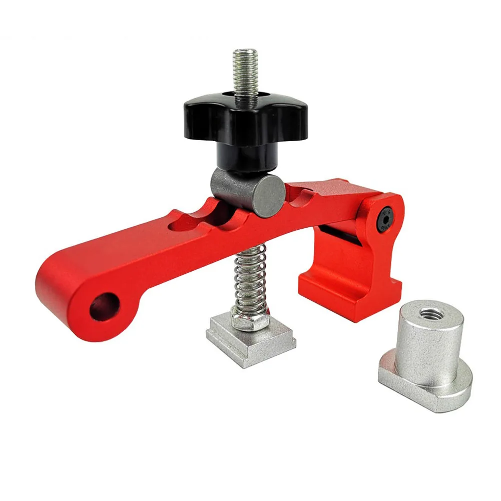 

Настольный зажим для деревообработки, быстродействующий Т-образный зажим, зажим для рабочего стола, зажим с быстрой фиксацией для деревообрабатывающих скамейков