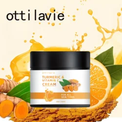 Radiant Glow Turmeric & Vitamin C Face and Neck Cream - Lightweight, Fast - Absorbing Hydration - 50g
