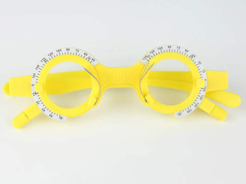 1pc Optical Trial Frame Optometry Test Frame Plastic Type Fixed PD 52-70mm