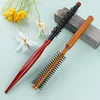 Pointed Tail Aluminum Tube Curly Hair Comb Hairstyle Massager Hairbrush Dressing Salon Barber Comb New Spiral 1