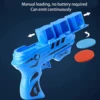 Soft Bullet Toy Gun, Disc & Rubber Bullet Shooter, Boys' Double Play Set With Continuous Firing, Boy Toy，Interactive Sport Toys 3